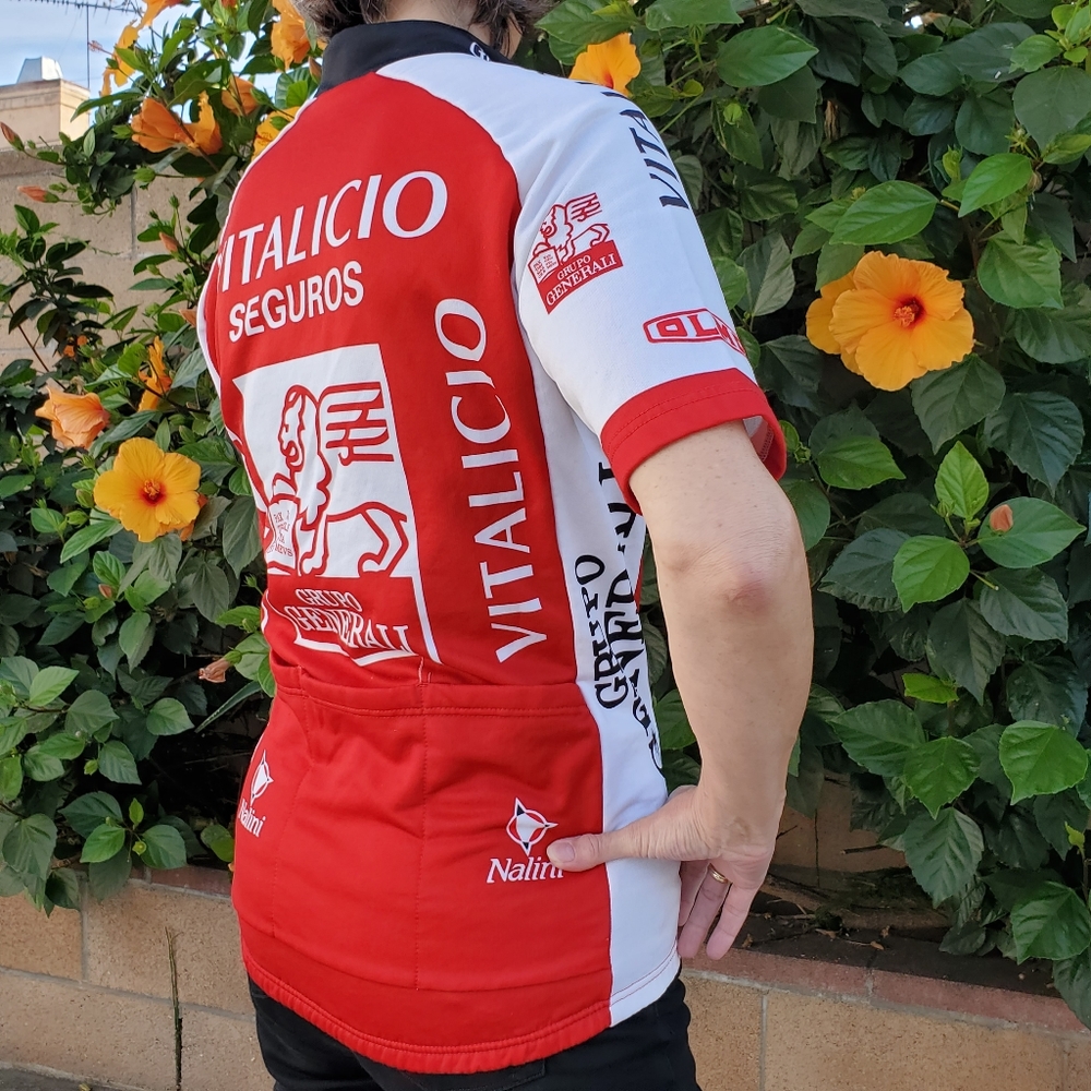 VITALICIO SEGUROS Bicycle Racing Team shirt sm/med cycle workout - Picture 5 of 8